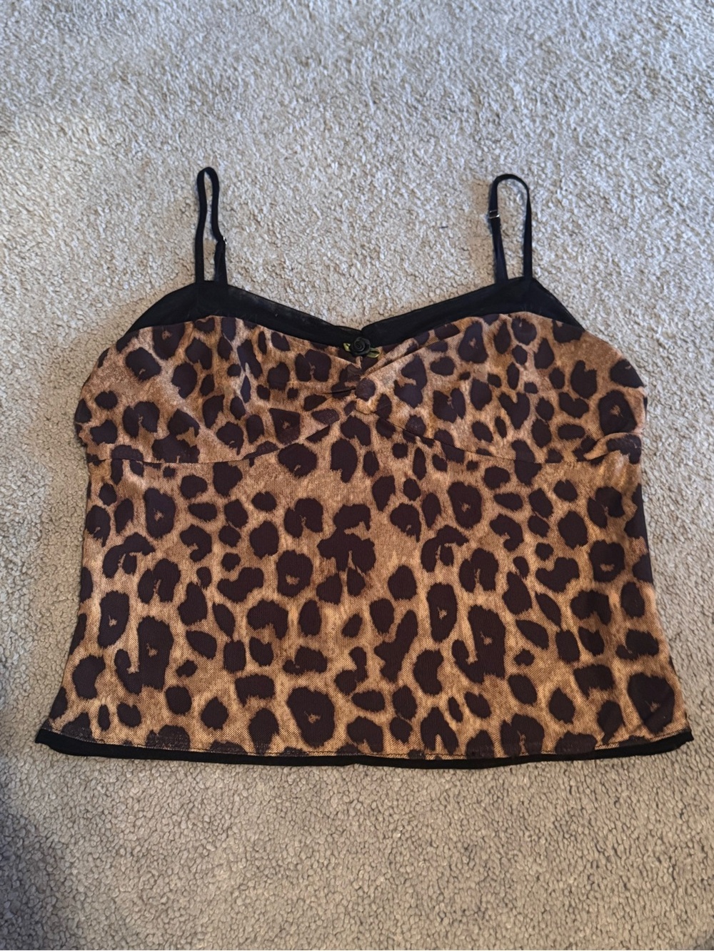 Cotton Candy LA Cheetah Print Top